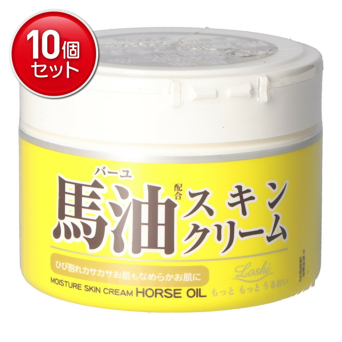 【最安挑戦！まとめ買い×10点セット】コスメテックスローランド ロッシモイストエイド 馬油 バーユ ス..
