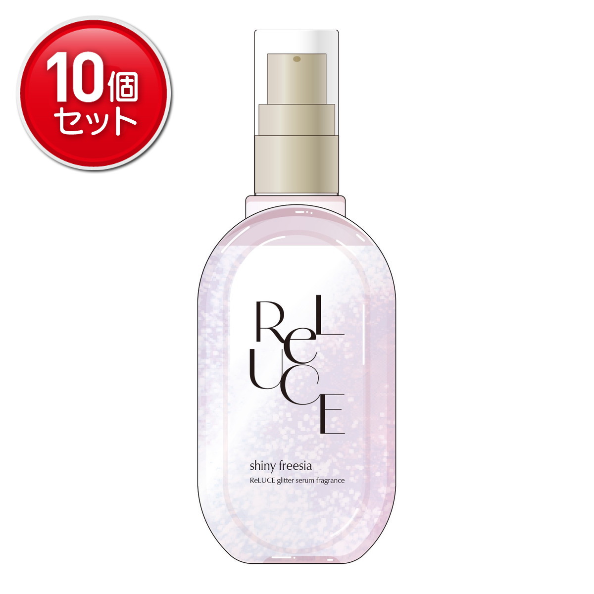 【最安挑戦！まとめ買い×10点セット】コスメテックスローランド リルーチェ グリッターセラムフレグラ..