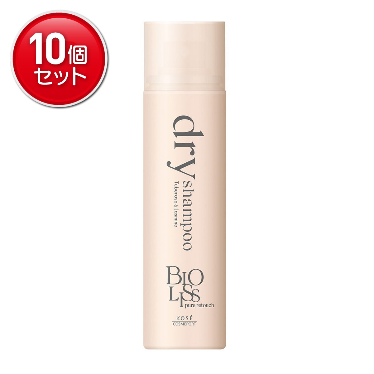 【最安挑戦！まとめ買い×10点セット】コーセーコスメポート SS ビオリス ピュアレタッチ ドライシャン..