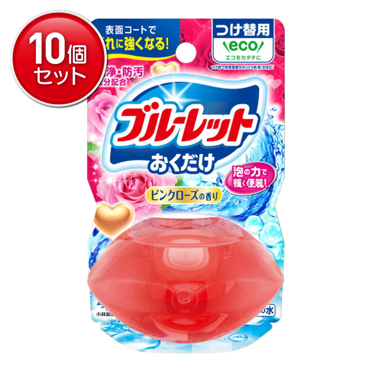 商品名：小林製薬 液体ブルーレット おくだけ つけ替用 ピンクローズの香り 70ml内容量：70mlJANコード：4987072091012発売元、製造元、輸入元又は販売元：小林製薬原産国：日本商品番号：101-4987072091012商品説明●洗浄・防汚成分を配合●流すたびに便器表面をコートし汚れの付着を抑える●泡立ちながら汚れを洗い流す●お得な詰替え用広告文責：アットライフ株式会社TEL 050-3196-1510 ※商品パッケージは変更の場合あり。メーカー欠品または完売の際、キャンセルをお願いすることがあります。ご了承ください。