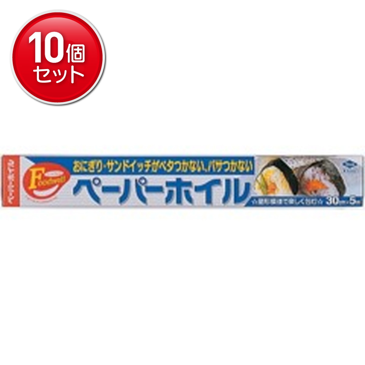 【最安挑戦！まとめ買い×10点セット】東洋アルミ ペーパーホイル　30cm*5M*1本入 ( 吸湿ホイル ) ( 4901987200819 )