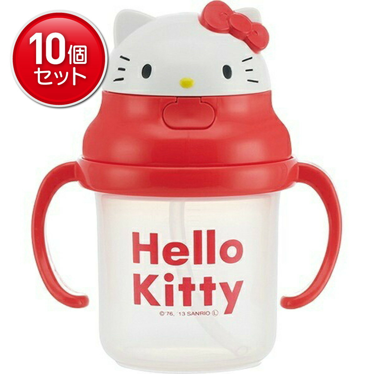 商品名：スケーター ストローホッパー 両手マグ ハローキティ KSH2D内容量：230mlJANコード：4973307256455発売元、製造元、輸入元又は販売元：スケーター株式会社原産国：中華人民共和国商品番号：101-36013ブランド：ハローキティストロー飲み練習におすすめしっかり持てる両手ハンドルのストローマグ。生後8か月頃からのストロー飲み練習に。飲みやすいシリコーンストロー。持ち手は取り外し可能。広告文責：アットライフ株式会社TEL 050-3196-1510 ※商品パッケージは変更の場合あり。メーカー欠品または完売の際、キャンセルをお願いすることがあります。ご了承ください。