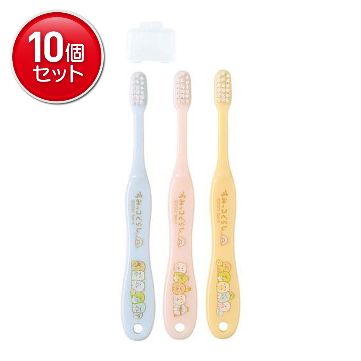 商品名：スケーター 歯ブラシ すみっコぐらし もぐらのおうち TB5ST 3本入 3-5才内容量：3本入JANコード：4973307631313発売元、製造元、輸入元又は販売元：スケーター原産国：中国商品番号：101-4973307631313商品説明コンパクトヘッドと握りやすいフォルムでしっかり磨ける歯ブラシ。発育に合わせて使えるstep歯ブラシシリーズ、step2の3 5才用。乳歯期におすすめ。毛の硬さはやわらかめ。柄の表側には親指止め、裏側には人差し指が入るくぼみ付きで鉛筆持ちがしやすい。お得な3本セットで、取り替え時にも困らない。横開きタイプのキャップ付き。広告文責：アットライフ株式会社TEL 050-3196-1510 ※商品パッケージは変更の場合あり。メーカー欠品または完売の際、キャンセルをお願いすることがあります。ご了承ください。