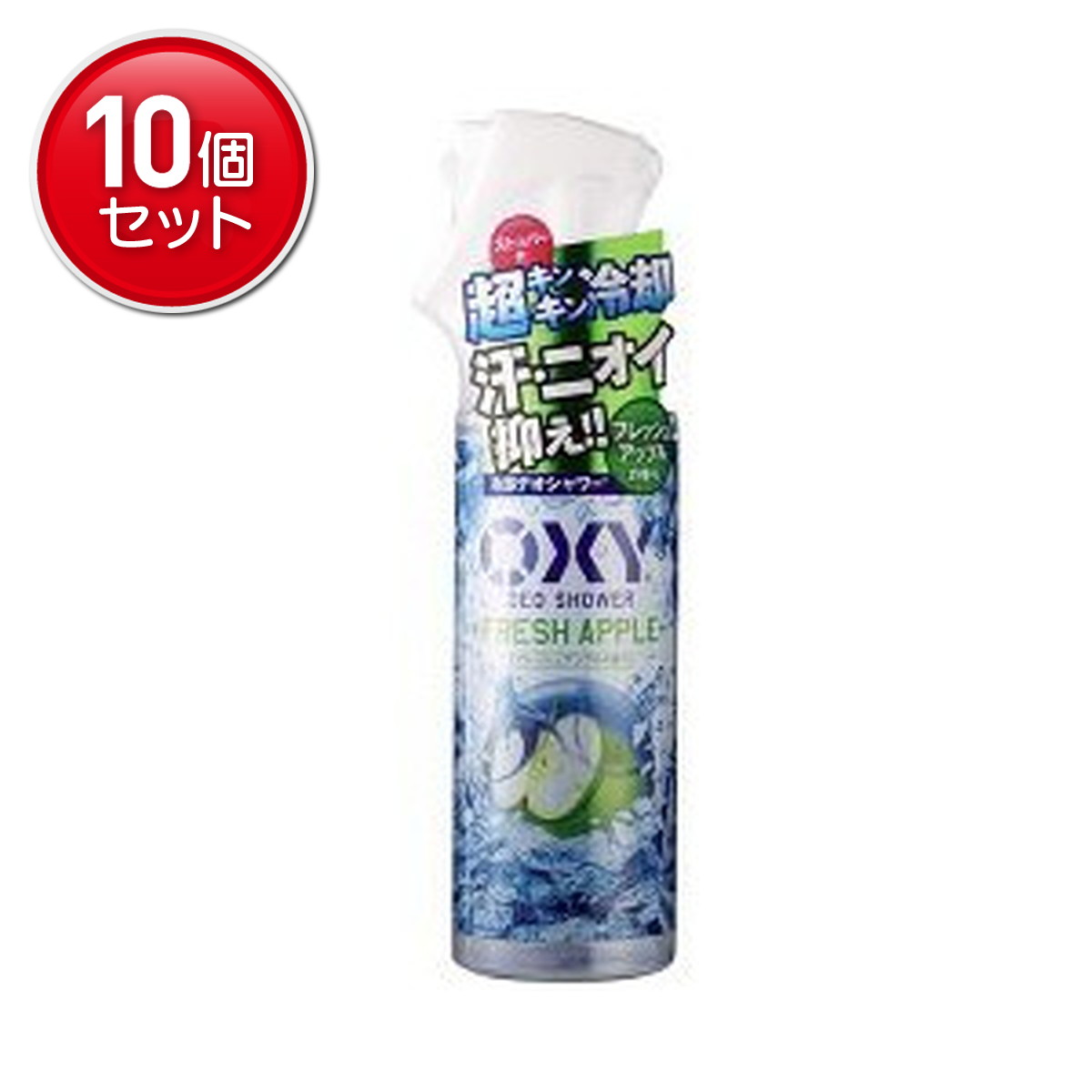区分：医薬部外品　オキシー(OXY) 冷却デオシャワー フレッシュアップルの香り 200mlブランド：OXY(オキシー)販売・製造元：ロート製薬汗、ベタツキ、ニオイを抑え、気持ちよい冷却感とサラサラ感が続く男性用デオドラントスプレーです。皮脂吸着マイクロパウダー配合で、ニオイやベタツキの原因にもなるアブラを吸着。サラサラ快適が持続します。瞬間冷却効果で、スポーツ後や暑い夏のほてった肌に使えばクールダウンに。ストッパー付きで持ち運びにも便利です。スッキリ爽やかなフレッシュアップルの香り。医薬部外品。 使用方法(1)レバーの下にある白いストッパーをOPENの位置に合わせてください。(2)よく振ってからお使いください。肌から15-20cm離して、汗などが気になるところを中心にスプレーしてください。(3)その後、手のひらで軽くなじませてください。 ご注意●傷やはれもの、湿疹、かぶれ等、異常のある時は使用しないでください。●赤み・はれ・かゆみ・刺激等の異常があらわれた場合は使用を中止し、皮フ科専門医等へご相談ください。そのまま使用を続けますと、症状が悪化することがあります。●目に入らないようにご注意ください。万一目に入った場合は、すぐに水又はぬるま湯で洗い流してください。なお、異常が残る場合は眼科医にご相談ください。●衣服等につくと変色することがありますのでご注意ください。●高温又は低温の場所、直射日光を避け保管してください。●乳幼児の手の届かない所に保管してください。●アルコールを含むため、火の近くでの使用および保管は避けてください。●家具や床等につかないようにご注意ください。(変色することがあります) 成分●有効成分：パルフェノールスルホン酸亜鉛、イソプロピルメチルフェノール●その他の成分：無水エタノール、メントール、スチレン・DVB共重合体、シクロヘキサンジカルボン酸ビスエトキシジグリコール、dl-カンフル、POEセチルエーテル、ヒドロキシプロピルメチルセルロース、メンチルグリセリルエーテル、POE硬化ヒマシ油、BG、海藻エキス-4、セージエキス、香料 原産国：日本 お問い合わせ先ロート製薬株式会社TEL：06-6758-1230受付時間 9：00-18：00(土、日、祝日を除く) 冷却スプレー全部とは冷却スプレー(コールドスプレー)は、冷やしたい部分に直接シュッとふきかけるだけで、瞬間的に冷却することができるスプレータイプの冷却剤です。スプレータイプなので、場所を選ばずにすぐに使えるのもメリット。患部の冷却はもちろん、真夏の蒸れた体のクールダウンや、寝苦しい夜の快適な睡眠サポートと幅広く使えます。衣類の上から使えるタイプ、寝具用など、用途にあわせた冷却スプレーもあります。デオドラント(制汗剤)とは汗による気になるニオイを防ぎます。汗をかく前に使うスプレータイプや汗を拭き取りタイプのシートなど。日用品／デオドラント／男性用デオドラント／衛生医療JANコード： 4987241128167広告文責：アットライフ株式会社TEL 050-3196-1510※商品パッケージは変更の場合あり。メーカー欠品または完売の際、キャンセルをお願いすることがあります。ご了承ください。
