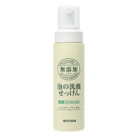 ミヨシ石鹸 ミヨシ 無添加 泡の洗顔せっけん ポンプ 200ml ( 無添加石鹸 ) ×3点セット ( 4537130120019 )