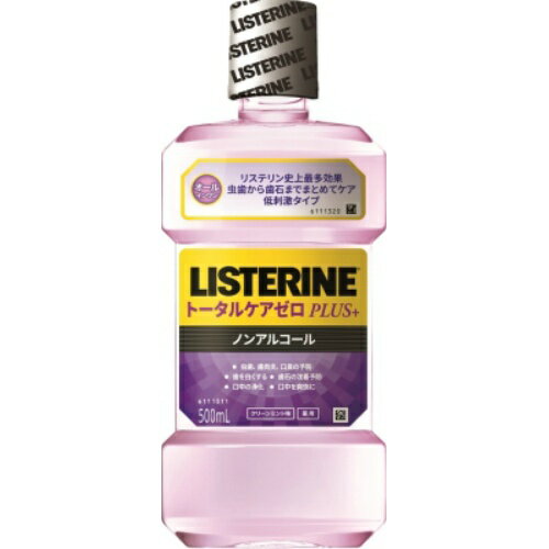 【送料込・まとめ買い×4点セット】薬用リステリン トータルケアゼロプラス 500ml