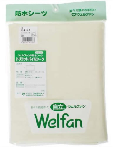 ウェルファン トリコットパイル防水シーツ 90X145 クリーム 防水生地でお布団やマットレスを汚れから守りますさらっとした柔らかなパイル地にしっかりとしたフィルムが漏れを防ぎます。縫い目なく経済的。さらっとした柔らかなパイル地にしっかりとしたフィルムが漏れを防ぎます。　耐熱温度：150℃サイズ 90×145cm 素材 　ポリエステル100％JANコード:4967991417964(株)ウェルファン広告文責：アットライフ株式会社TEL 050-3196-1510※商品パッケージは変更の場合あり。メーカー欠品または完売の際、キャンセルをお願いすることがあります。ご了承ください。