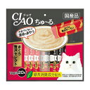 【送料込・まとめ買い×8点セット】いなば チャオ CIAO ちゅ~る 20本入り まぐろ 贅沢セレクト