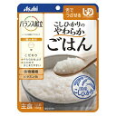 商品名：バランス献立 こしひかりのやわらかごはん 150g内容量：150gJANコード：4987244193346発売元、製造元、輸入元又は販売元：アサヒグループ食品原産国：日本商品番号：101-97332ブランド：アサヒグループベビー＆ヘルス舌でつぶせる「食べやすさ」にこだわったやわらかごはん（ユニバーサルデザインフード）。べたつきを抑え、ふっくらやわらか。唾液による離水に配慮した設計。広告文責：アットライフ株式会社TEL 050-3196-1510 ※商品パッケージは変更の場合あり。メーカー欠品または完売の際、キャンセルをお願いすることがあります。ご了承ください。