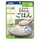 商品名：アサヒグループ食品 バランス献立 こしひかりのなめらかごはん 150g内容量：150gJANコード：4987244193353発売元、製造元、輸入元又は販売元：アサヒグループ食品原産国：日本商品番号：101-97333ブランド：アサヒグループベビ＆ヘルスかまなくてよい「食べやすさ」にこだわったやわらかごはん（ユニバーサルデザインフード）。べたつきを抑え、口の中でまとまりやすい。なめらかで、お米らしい見た目を実現。広告文責：アットライフ株式会社TEL 050-3196-1510 ※商品パッケージは変更の場合あり。メーカー欠品または完売の際、キャンセルをお願いすることがあります。ご了承ください。