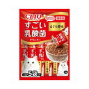【夜の市★合算2千円超で送料無料対象】いなば CIAO チャオ すごい乳酸菌 クランキー まぐろ節味 22g×5袋