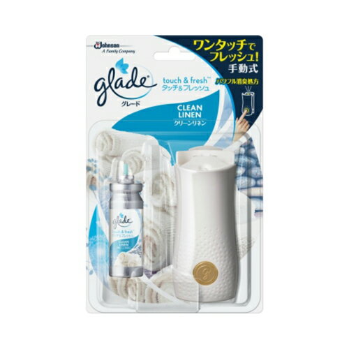 【無くなり次第終了】ジョンソン グレード タッチ&フレッシュ 本体 クリーンリネン 14ml（4901609010758）※パッケージ変更の場合ありのサムネイル