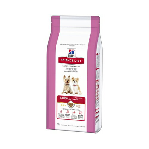 【送料込・まとめ買い×5個セット】ヒルズのサイエンスダイエット シニア アドバンスド 小型犬用 高齢犬用 750g