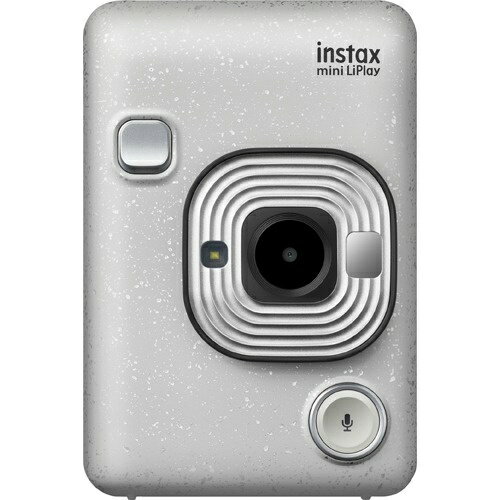 【送料込・まとめ買い×3点セット】富士フィルム チェキ instax mini LiPlay ストーンホワイト