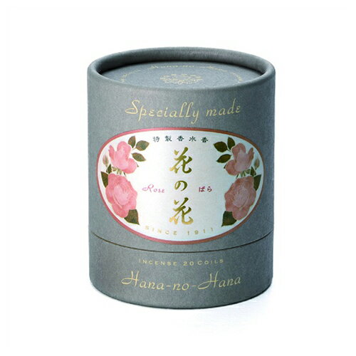 【送料込・まとめ買い×48個セット】日本香堂 特製 花の花 ばら うず巻 20巻入