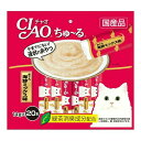 【送料無料・まとめ買い×3個セット】いなば CIAO ちゅ〜る 20本入 まぐろ 海鮮ミックス味