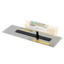 【送料込・まとめ買い×60点セット】緑長 本焼クシメコテ 3mm目0.5 240MM