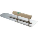 【送料込・まとめ買い×4点セット】緑長 本焼土間コテ 390MM