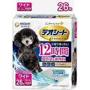 【夜の市★合算2千円超で送料無料対象】ユニ・チャーム デオシート Premium 12時間 超消臭 & 超吸収 ワイド 26枚入