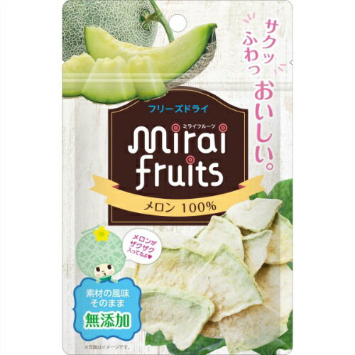 ビタットジャパン ミライフルーツ メロン 10g