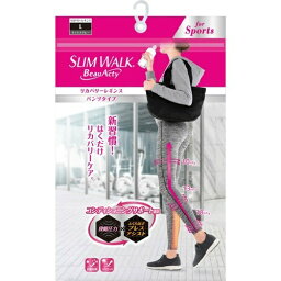 【送料込・まとめ買い×9点セット】ピップ スリムウォーク SLIM WALK Beau-Acty リカバリーレギンス L