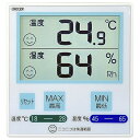 クレセル デジタル温湿度計 CR1100B(1コ入)