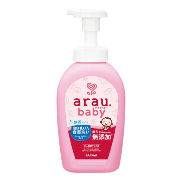 【送料込・まとめ買い×8点セット】アラウ．ベビー　泡 ほ乳ビン食器洗い　500mL (4973512258190)