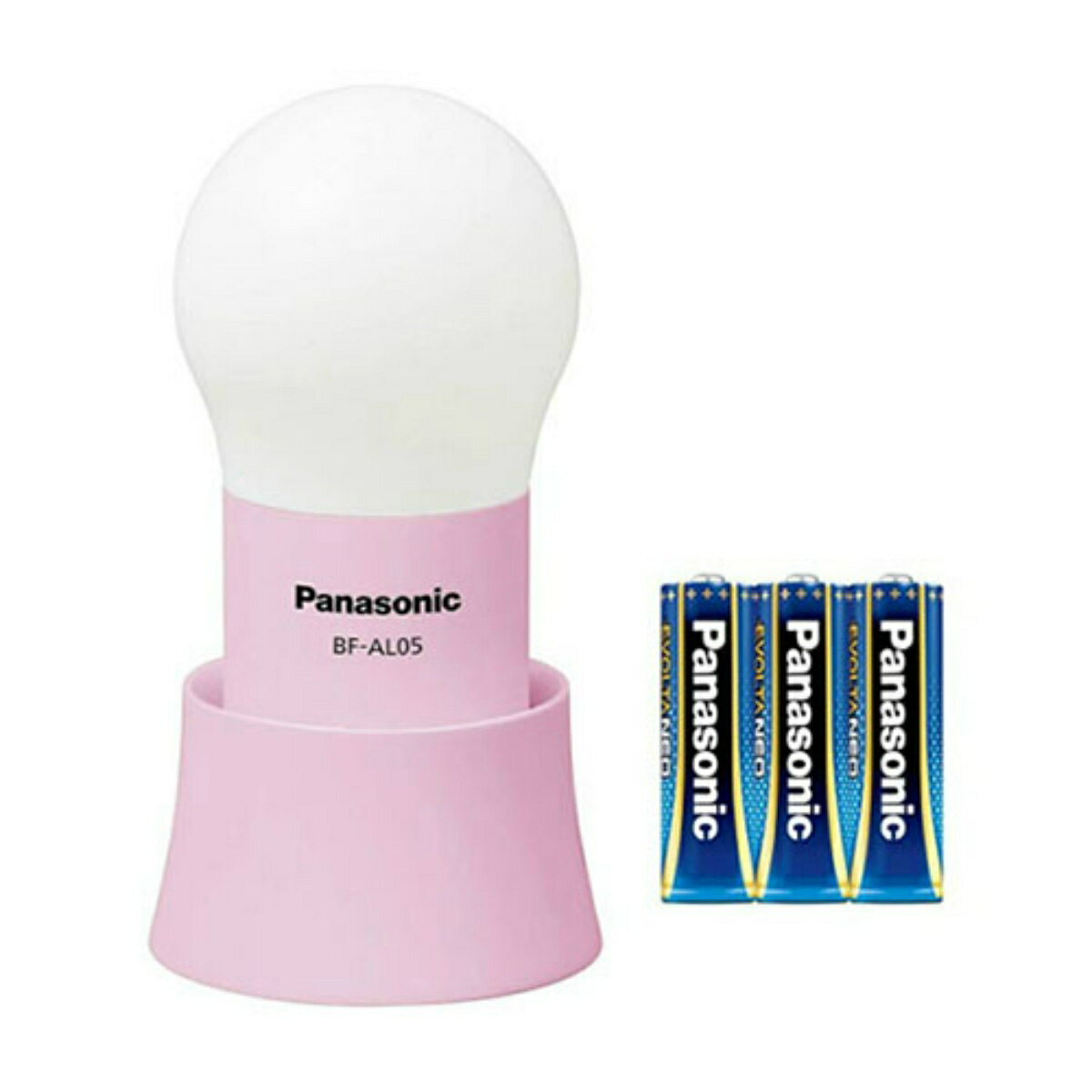 パナソニック LEDランタン 球ランタン BF-AL05N-P ピンク 乾電池エボルタNEO パナソニック(Panasonic) Panasonic