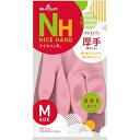 【令和・早い者勝ちセール】ショーワグローブ ナイスハンドミュー 厚手 M ピンク 一双(4901792037679)
