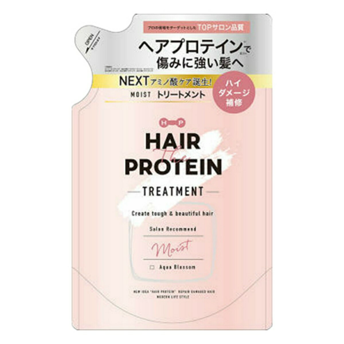 コスメテックスローランド ヘアザプロテイン モイストへアトリートメント レフィル 400ml つめかえ用