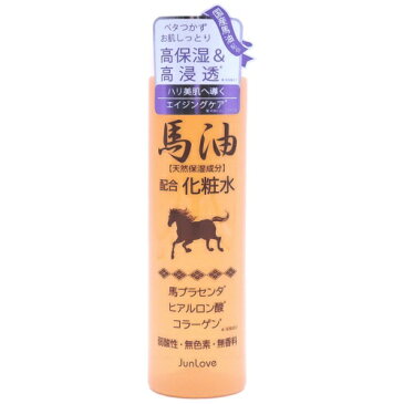 【送料込・まとめ買い×4点セット】ジュン・コスメティック 馬油 配合 化粧水 N 200ml