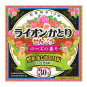 【送料込・まとめ買い×3点セット】ライオン かとり せんこう ローズの香り 30巻入 蚊取り線香