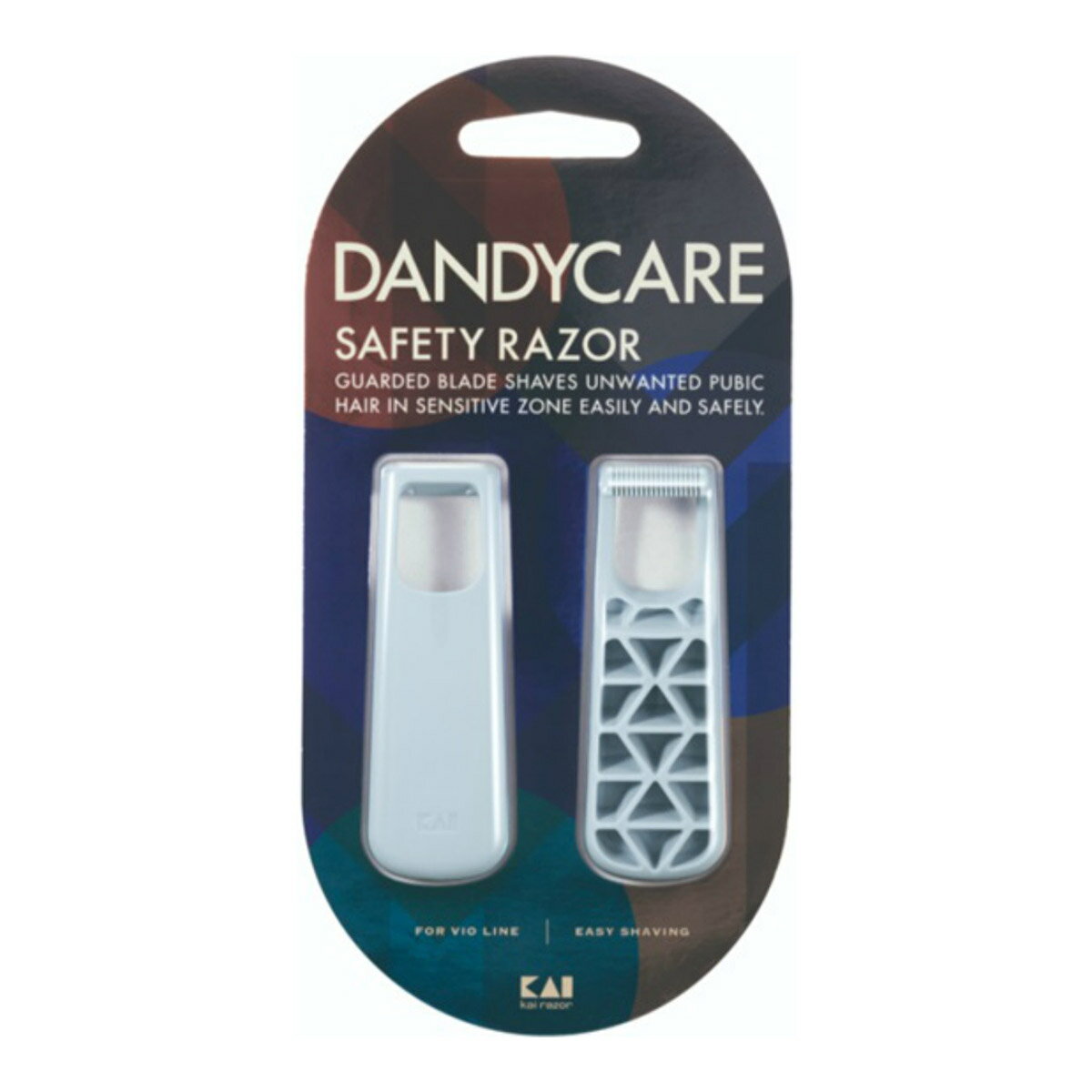 【令和・早い者勝ちセール】貝印 ダンディケア　アンダーヘアケア 2本入　DANDYCARE SAFETY RAZOR (4901331003110 )