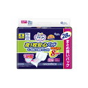 【送料込・まとめ買い×8点セット】大王製紙 アテント 夜1枚 安心 パッド モレを防いで朝までぐっすり 8回吸収 28枚