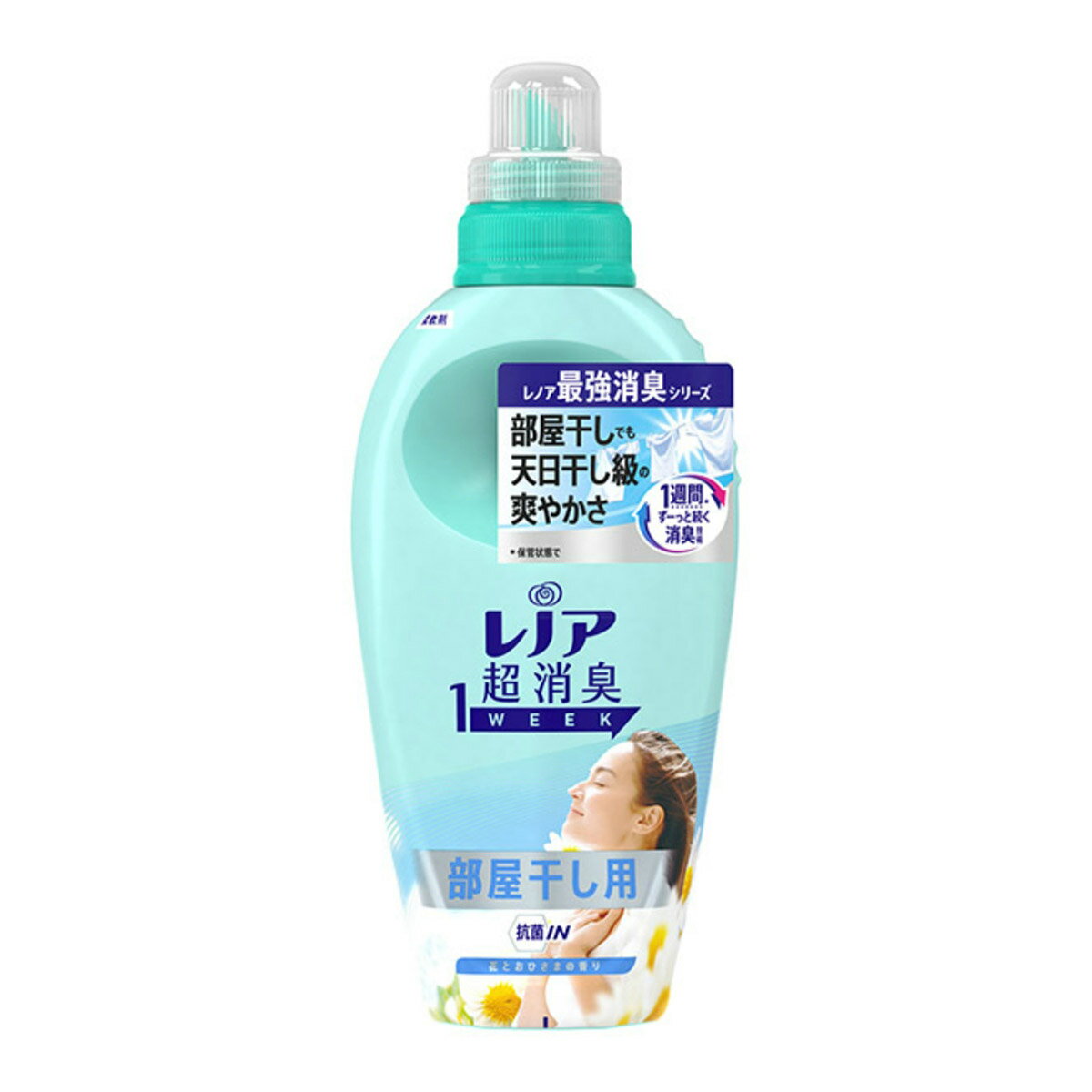 【令和・早い者勝ちセール】P&G レノア 超消臭 1week 部屋干し用 花とおひさまの香り 本体 530ml 柔軟剤