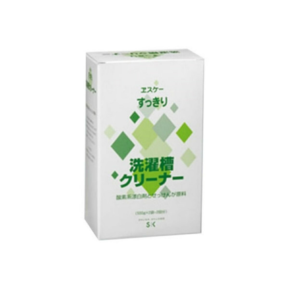 【送料込・まとめ買い×6点セット】エスケー石鹸 すっきりシリーズ 洗濯槽 クリーナー 500g×2コ入（4964495910700）