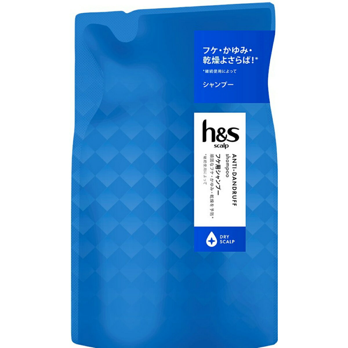 【送料込・まとめ買い×6点セット】P&G h&s エイチアンドエス scalp ドライ スカルプ シャンプー つめかえ 300ml 1