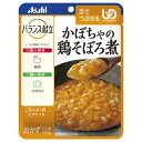 【送料込・まとめ買い×6点セット】アサヒ バランス献立 かぼちやの鶏そぼろ煮 100g