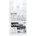 【令和・早い者勝ちセール】ハウスホールドジャパン TJ40 厚手 レジ袋 40号 透明 50枚入