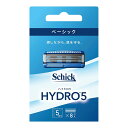 商品名：シック Schick ハイドロ5 ベーシック 替刃 (8コ入)内容量：替刃 (8コ入)JANコード：4891228310820発売元、製造元、輸入元又は販売元：シック原産国：中華人民共和国商品番号：101-24003商品説明肌を守りながら剃る、スキンケアシェービングのハイドロシリーズ。肌トラブルが気にならない方に、モイスチャージェルBOXにヒアルロン酸（保湿剤）を配合したハイドロ5　ベーシックの替刃。広告文責：アットライフ株式会社TEL 050-3196-1510 ※商品パッケージは変更の場合あり。メーカー欠品または完売の際、キャンセルをお願いすることがあります。ご了承ください。