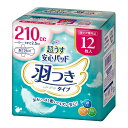 【送料込・まとめ買い×4点セット】リブドゥコーポレーション リフレ 超うす 安心パッド 羽つき 210cc 12枚入 尿ケア専用品