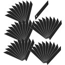【送料込・まとめ買い×3個セット】藤原産業 DEVICE SK11 DVC-CBL-50 カッター L型 替刃 黒刃 50枚入
