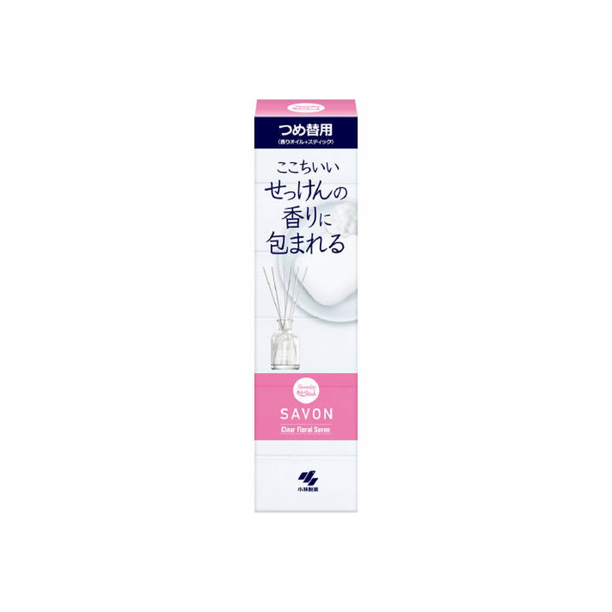 小林製薬 SAWADAY サワデー 香るSTICK SAVON つめ替え用 Clear Floral Savon クリアフローラルサボン 70ml