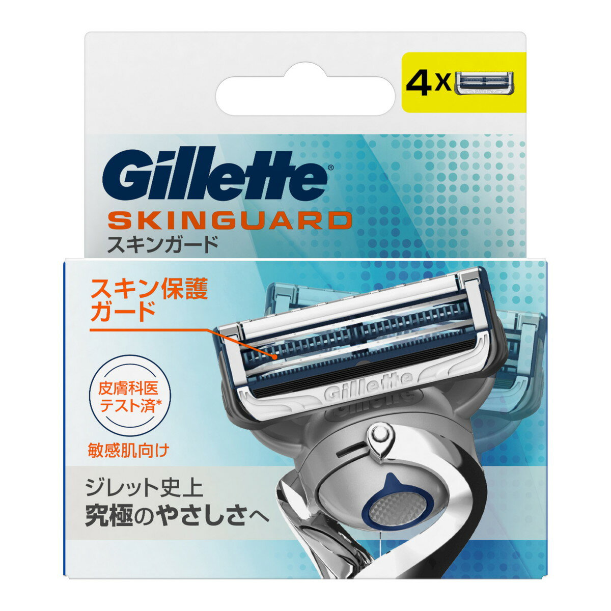 【送料込・まとめ買い×40点セット】P&G ジレット スキンガード マニュアル 替刃 4B 4個入