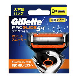 【送料込・まとめ買い×8点セット】P&G ジレット プログライド パワー 替刃 8B 8個入