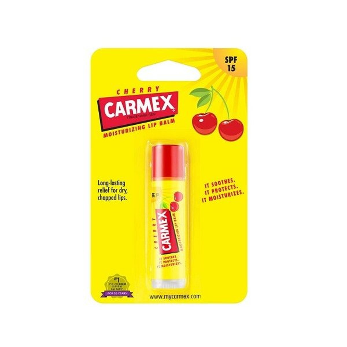 【送料込・まとめ買い×360個セット】CARMEX カーメックス クラシック リップバーム スティックチェリー 4.25g