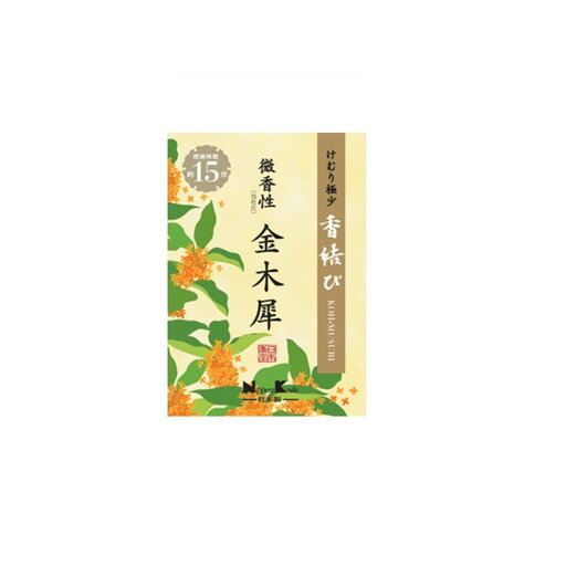 【送料込・まとめ買い×6点セット】日本香堂 香結び 微香性 金木犀 ミニ 60g 線香 【送料込・まとめ買い×6点セット】日本香堂 香結び 微香性 金木犀 ミニ 60g 線香