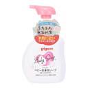 【送料込・まとめ買い×3個セット】ピジョン ベビー全身泡ソープ ベビーフラワーの香り 500ml