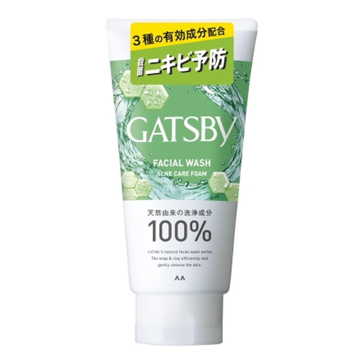 ギャツビー 洗顔料 メンズ マンダム ギャツビー GATSBY 薬用 フェイシャルウォッシュ トリプルケア アクネフォーム 130g