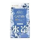 【送料込・まとめ買い×10個セット】マンダム ギャツビー GATSBY アイスデオドラント 薬用 ボディペーパー 氷冷 せっけんの香り 30枚入